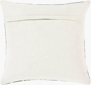 Surya Zoya 20"L X 20"W Accent Pillow - Elegant Global Design, Durable Cotton, Perfect For Home Decor! Beige Cotton,Cotton Zya004-2020d