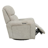 Parker House Parker Living Quest - Upgrade Muslin Cordless Swivel Glider Recliner - Powered By Freemotion Upgrade Muslin 94% Polyester, 6% Nylon MQUE#812GSPH-P25-UPMU