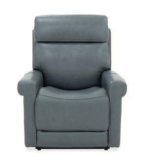 Hooker Furniture Locke Maverick Caribbean Top-Grain Leather Lift Chair With Power Recline, Headrest, Lumbar, Remote RC645-PHLL4-031