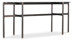 Grayson Console Table M38-80151-00 Black; Gold Hooker Furniture