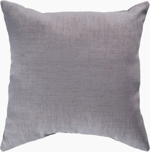 Surya Storm 18"X18" Modern Accent Pillow - Stylish, Outdoor-safe, Machine Washable For Home & Patio Decor Gray Polyester,Polyester,Polyester,Polyfill Zz406-2222