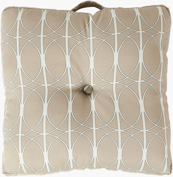 Surya Storm Collection Traditional Polyester Accent Pillow for Indoor and Outdoor Seating ZZ410-1818