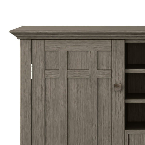 English Elm Bedford Sideboard Buffet With Wine Rack - Rustic Farmhouse Grey Storage For Dining & Living Spaces B136P158483