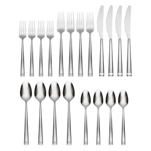 Lenox Cambridge Kingsland Mirror 20-Piece Flatware Set NO COLOR METAL 348820CNW12R