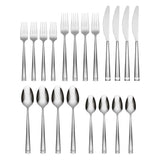 Lenox Cambridge Kingsland Mirror 20-Piece Flatware Set NO COLOR METAL 348820CNW12R