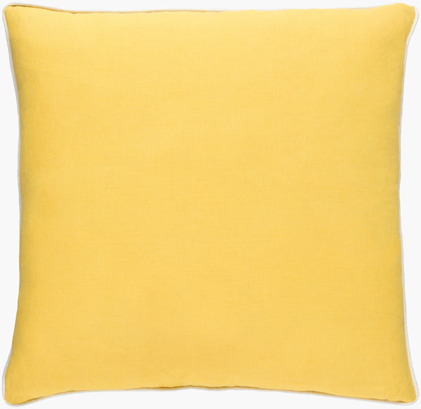 Surya Large Zig Zag Pillow - Modern 18"L X 18"W Cotton-linen Blend Accent Cushion For Home Decor Cream Linen,Cotton Zzg003-2222