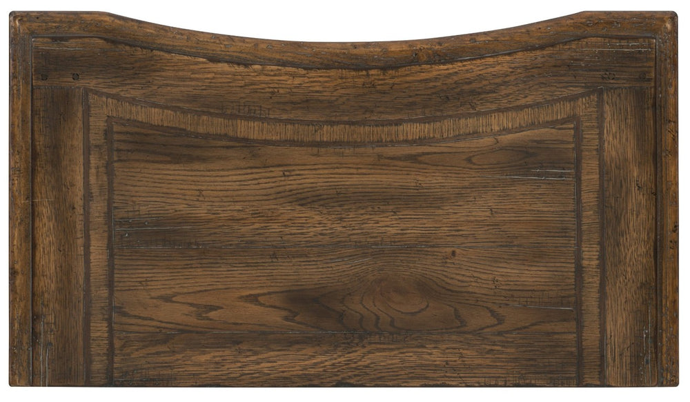 Hooker Furniture Elmendorf Rustic Two-Tone Three-Drawer Nightstand With Cedar Lined Drawer, Usb Power & Soft Lighting 5960-90016-MULTI