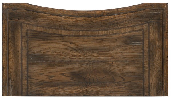 Hooker Furniture Elmendorf Rustic Two-Tone Three-Drawer Nightstand With Cedar Lined Drawer, Usb Power & Soft Lighting 5960-90016-MULTI