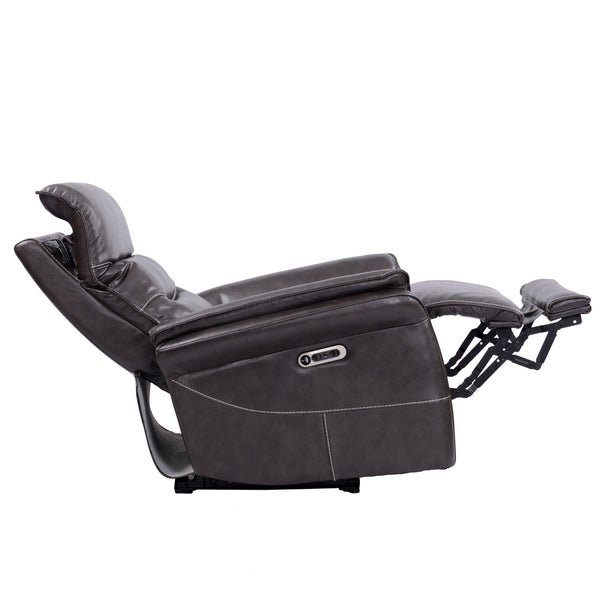 Parker House Parker Living Prospect - Twilight Zero Gravity Power Recliner Twilight Top Grain Leather with Match (X) MPRO#812PHZ-P25-TWI