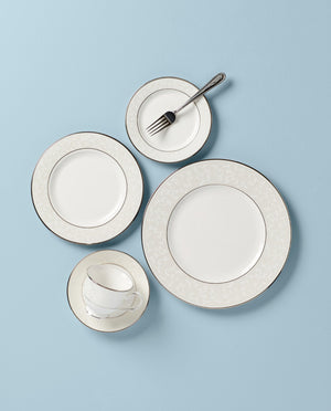 Lenox Opal Innocence 5-piece Place Setting White, WHITE BONE CHINA 6140990