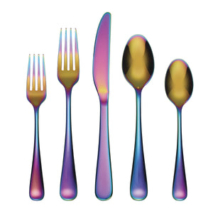 Lenox Cambridge Rhiannon Rainbow Mirror 20-Piece Flatware Set NO COLOR METAL 506120CKW12R