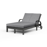 Monterey Double Chaise in Canvas Natural w/ Self Welt SW3001-99-5404 Sunset West