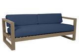 Coastal Teak Sofa in Spectrum Indigo, No Welt SW5501-23-48080 Sunset West