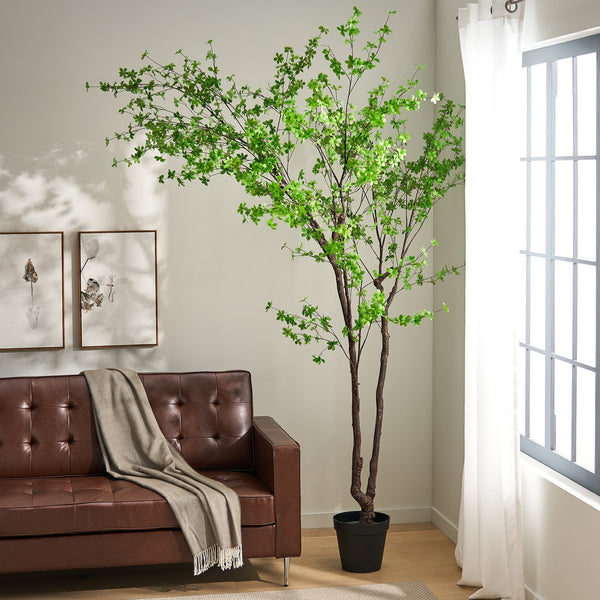 English Elm 300cmartificial Disc Leaf Faux Tropical Floor Tree for Living Rooms and Open Lobbies 74339.00