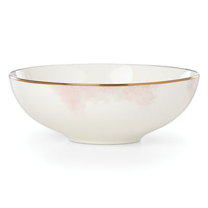 Lenox Trianna Salaria All-Purpose Bowl Taupe ,Grey, WHITE PORCELAIN 884712