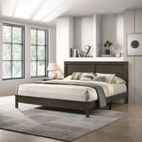 New Classic Furniture Aries 4/6 Full Panel Bed Hb/Fb/Rails Gray B561G-400