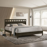 Pisces 5/0 Queen Panel Bed Hb/Fb/Rails Natural