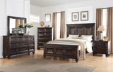 New Classic Furniture Sevilla Queen Bed - Walnut B2264-310-FULL-BED