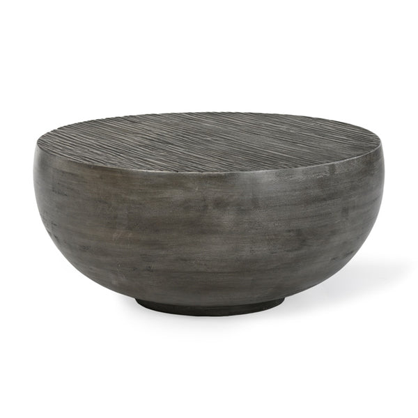Hewn Occasional Table - Hand-Hewn Solid Hardwood Cocktail Table for Elegant Living Room Decor