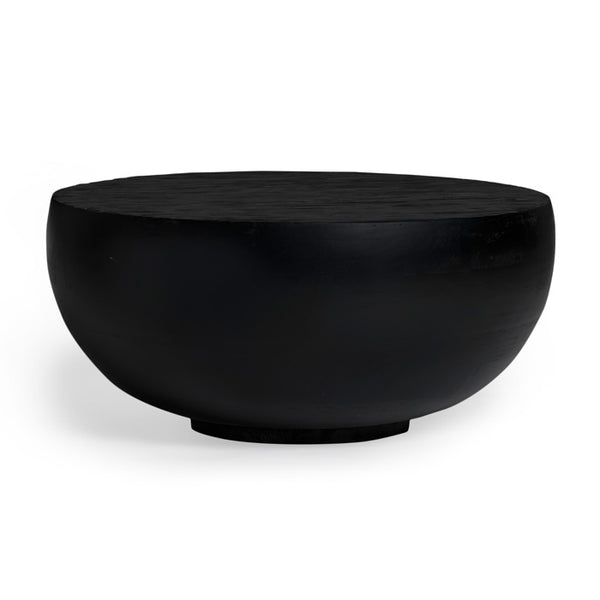 Hewn Occasional Table - Hand-Hewn Solid Hardwood Cocktail Table for Elegant Living Room Decor