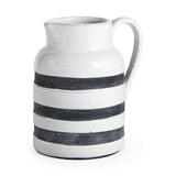 Mercana Harmon Jug White/Blue Ceramic | 9H