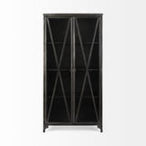 Mercana Poppy Cabinet Black Metal