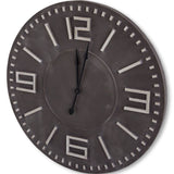 Mercana Devonshire Wall Clock Brown Wood | 42"