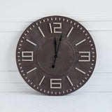 Mercana Devonshire Wall Clock Brown Wood | 42"