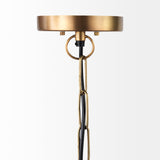 Mercana Leighton Pendant Light Gold Metal | Glass Globe