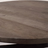 Mercana Triumph Coffee Table Brown Wood | Black Metal