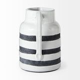 Mercana Harmon Jug White/Blue Ceramic | 9H