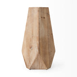 Mercana Allen Vase Natural Wood | 19H