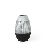 Mercana Tanami Vase Brown/White Ceramic | 13H