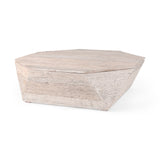 Mercana Esagono Coffee Table Reclaimed Wood