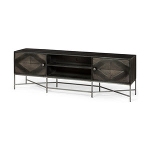 Mercana Hogarth Media Console Brown Wood