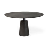 Mercana Maxwell Dining Table Dark Brown Wood