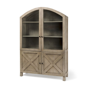 Mercana Barrett Cabinet Brown Wood