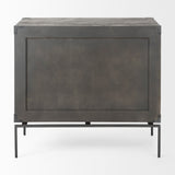 Mercana Ward Accent Cabinet Brown Wood
