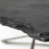 Mercana Pinera Coffee Table Black Slate | Iron