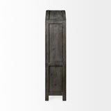 Mercana Barrett Cabinet Gray Wood