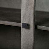 Mercana Barrett Cabinet Gray Wood