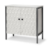 Savannah Gray Accent Cabinet - 2 Door