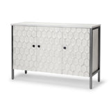 Savannah Gray Accent Cabinet - 3 Door