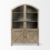 Mercana Barrett Cabinet Brown Wood