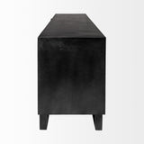 Mercana Alvin Sideboard Brown Wood | Black Metal