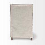 Mercana Elbert Dining Chair Cream Fabric ((Side Chair)