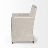 Mercana Elbert Dining Chair Cream Fabric ((Side Chair)