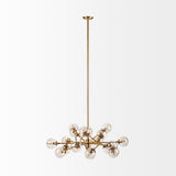 Mercana Rudyard Chandelier Gold Metal | Glass Globe