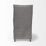 Mercana Elbert Dining Chair Gray Fabric | Side Chair