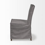 Mercana Elbert Dining Chair Gray Fabric | Side Chair